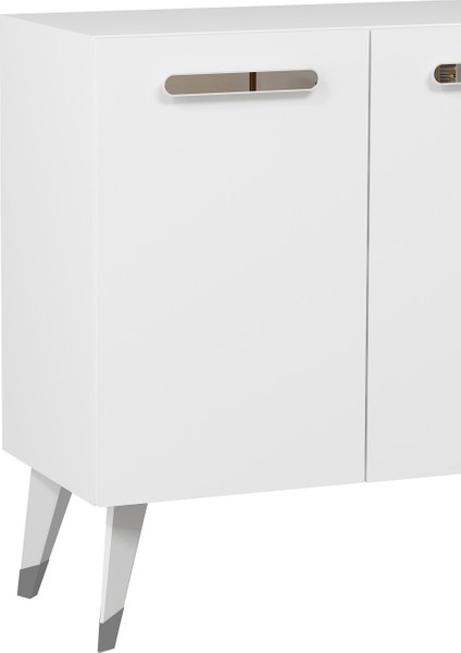 8226-128DD KB150 Konsol,tv Ünitesi Beyaz-Gümüş indirimleri