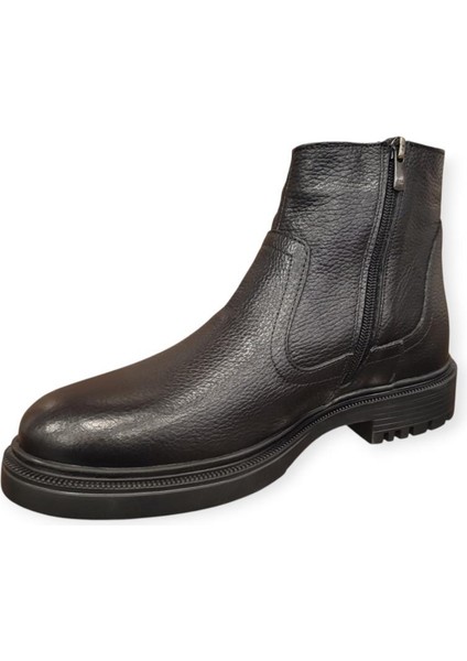 M139 Kürklü Yumuşak Kauçuk Taban Deri Erkek Bot modelleri