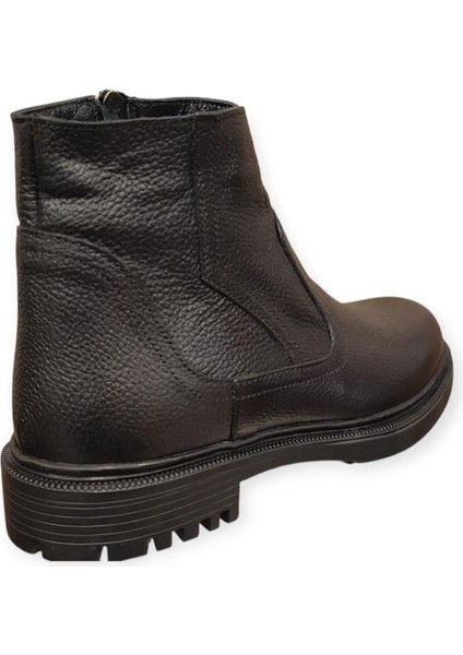 M139 Kürklü Yumuşak Kauçuk Taban Deri Erkek Bot fırsatları