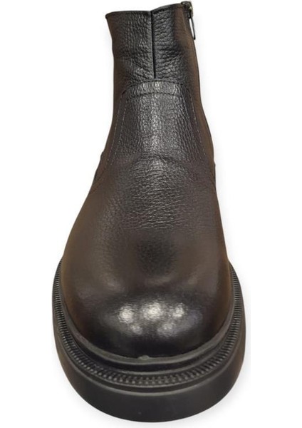 M139 Kürklü Yumuşak Kauçuk Taban Deri Erkek Bot indirimleri