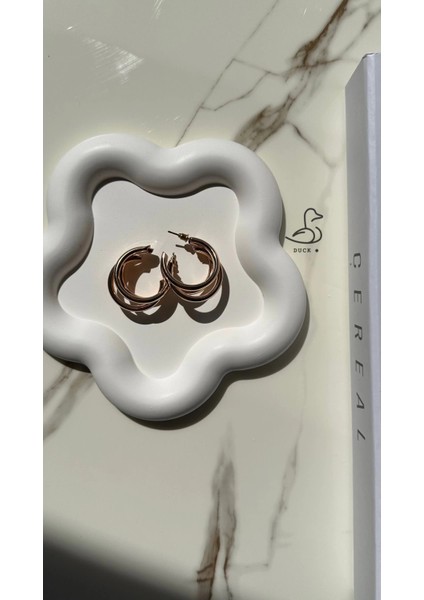 Çiçek Şeklinde Taş Tozu Dekoratif Takı Tabağı modelleri