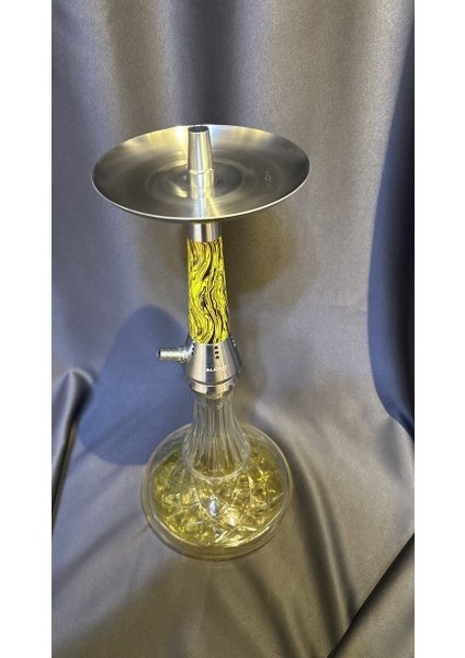 Sarı Çelik Nargile Takımı