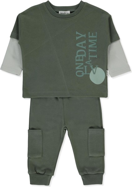 Üç Ip Pantolon 2li Takım (Good Thıngs) Haki