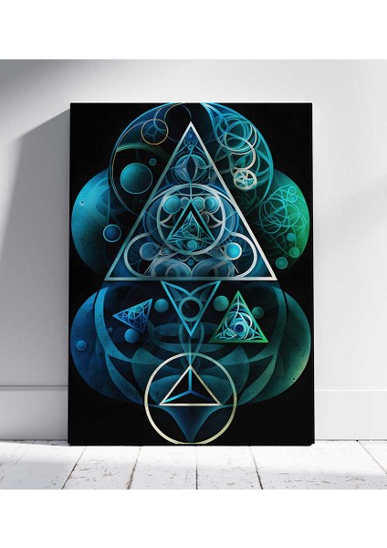 Ilahi Oranlar Salon Oturma Odası Kanvas Tablo Duvar Resim