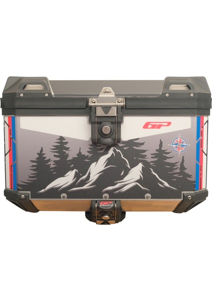 DSN06 45 Lt Alüminyum Motosiklet çanta Uyumlu Sticker fiyatları