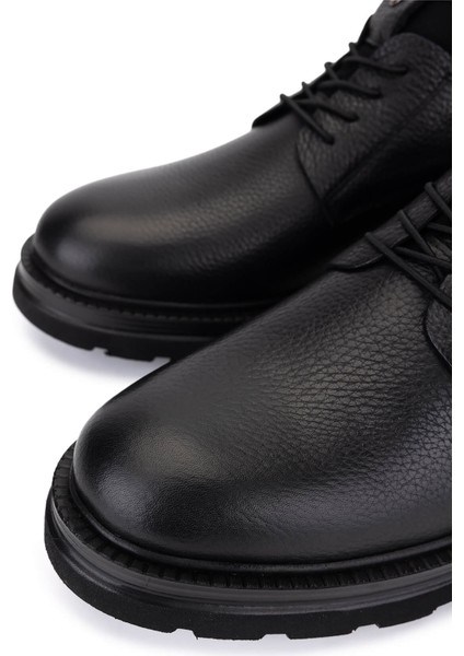 Erkek Hakiki Deri Siyah Floter Casual Ayakkabı 998 8115 Erk Ayk SK25-26 Sıyah Fltr modelleri