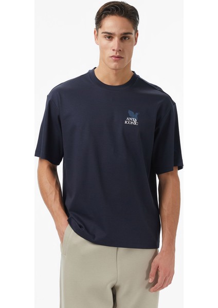 Iconic Erkek Mavi Tişört.5