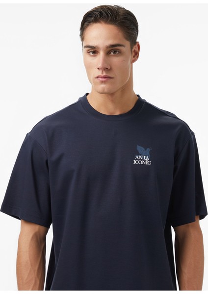 Iconic Erkek Mavi Tişört.5 fırsatları