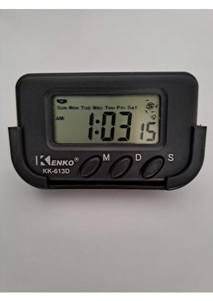 KK-613D Kronometreli ve Alarmlı Saat -Öğrenci ve Minübüs Şöförleri Için