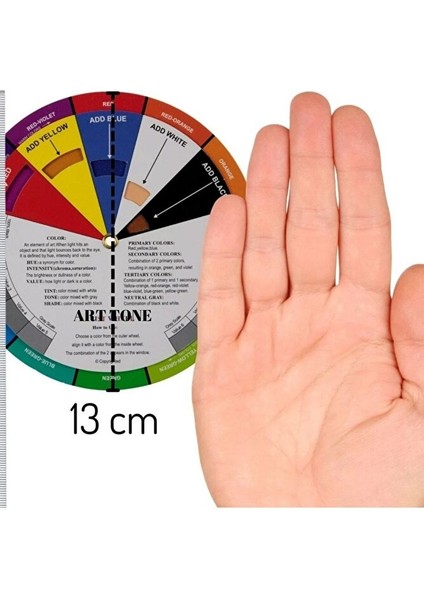 Renk Oluşum Kartelası 13CM Yeni modelleri