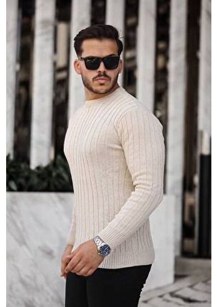 Erkek Slim Fit Dar Kesim Triko Kazak fiyatları