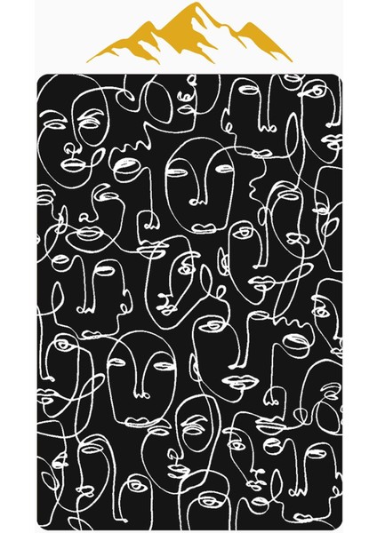 Modern Desenli Dijital Baskı Kaymaz Taban Halı H1125 modelleri