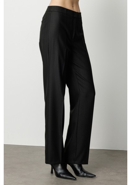 Çizgili Bol Paça Pantolon indirimleri