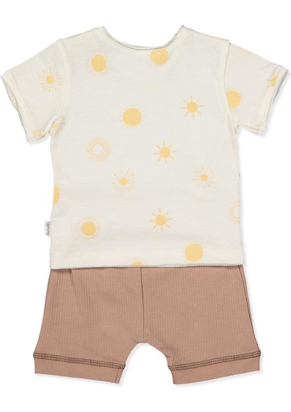 Interlok Şortlu 2li Takım (Sunshıne) Kahverengi fiyatları