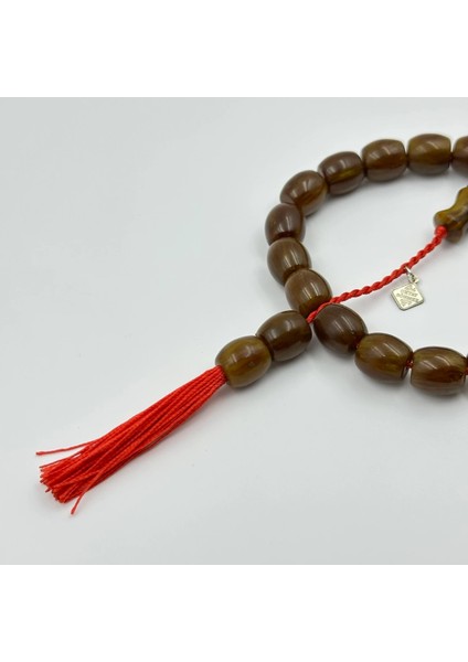 Usta Oktay Sönmez Yapımı Şalgam Renk Sıkma Kehribar Efe Maskot Tespih fiyatları