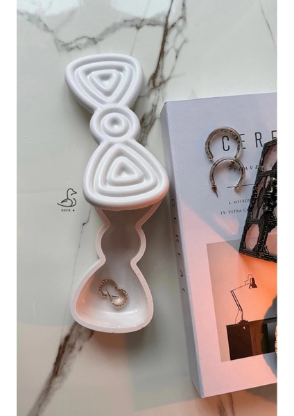 Fiyonk Görünümlü Dekoratif Tabak/mumluk modelleri