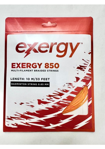 Exergy Badminton String 10 M/33 Feet indirimleri
