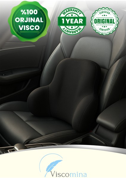 Konforlu Ortopedik Sırt Destek Minderi, Şoför Bel Yastığı