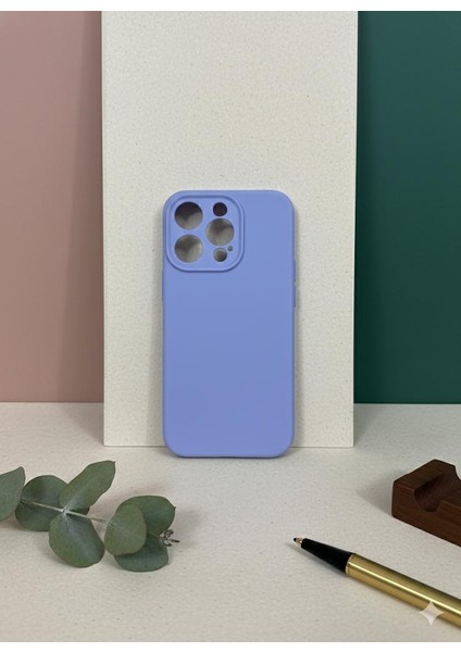 Iphone 14 Pro Kılıf Kadife Lansman Soft Yumuşak Silikon Kamera Korumalı Kapak Mat His