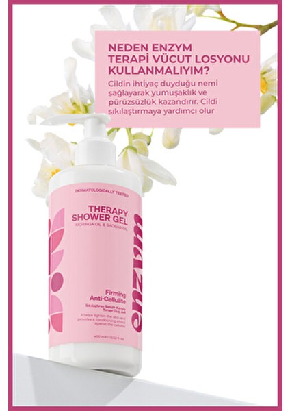 Sıkılaştırıcı ve Selülit Karşıtı Terapi Duş Jeli ve Losyon Banyo Seti fırsatları
