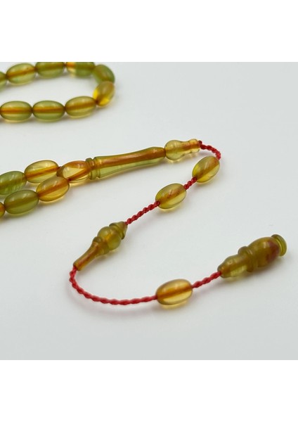 Sarı Yeşil Hareli Bilek Boy Sıkma Kehribar Tespih – Bülbül Atölye Usta Işçiliği modelleri