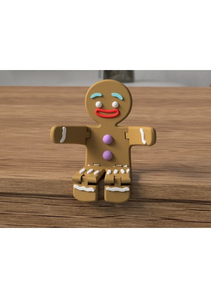 Yılbaşı Kurabiye Adam Figür