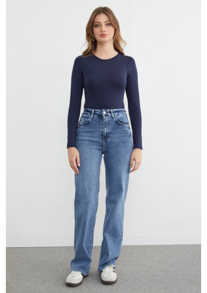 Yüksek Bel Palazzo Jean