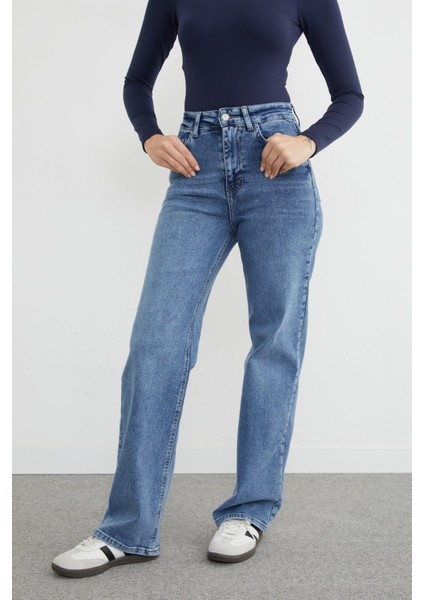 Yüksek Bel Palazzo Jean fiyatları