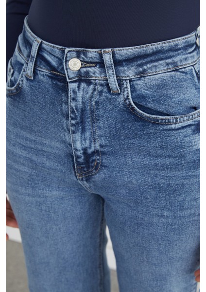 Yüksek Bel Palazzo Jean