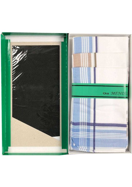 12 Adet Pamuklu Lüx Erkek Mendili 40X40 cm fırsatları