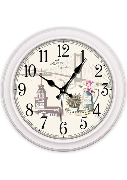 57893 Duvar Saati, 35 cm Çapında
