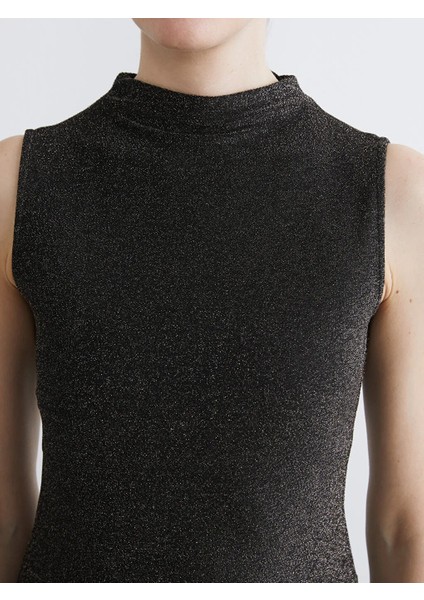 Lcwaıkıkı Basic Karışık Dik Yaka Parlak Görünümlü Bluz modelleri