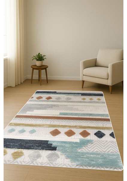 Modern Desenli Dijital Baskı Kaymaz Taban Halı H1114 fiyatları