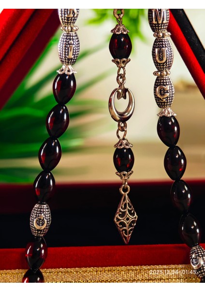 Sürmeli Kehribar Isimli Tesbih Kişiye Özel Yapım Hediyelik Ürün Isimli Tesbih indirimleri