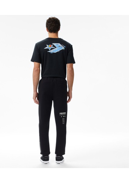 Star Chevron Baskılı Erkek Oversize Fit Siyah Eşofman ALTI.001 fiyatları