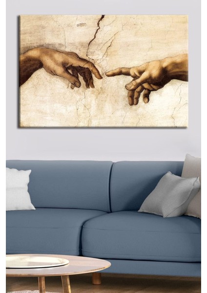 Yaratılışın Eli Kanvas Tablo