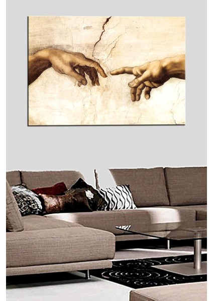 Yaratılışın Eli Kanvas Tablo fırsatları