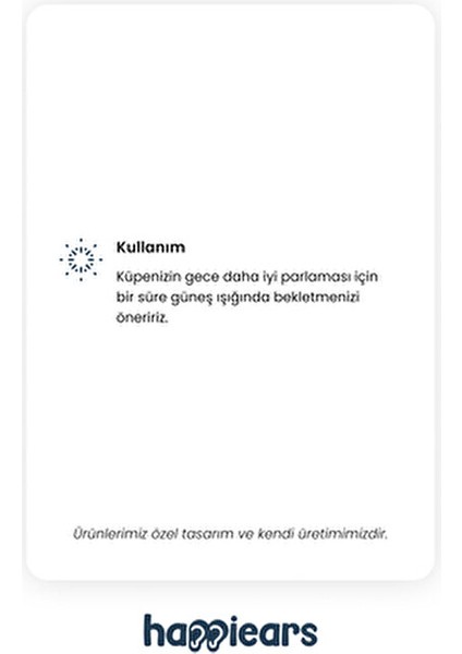 Halloween Cadılar Bayramı Gece Parlayan Fosforlu Iskelet Özel Tasarım Küpe