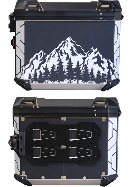 DSN04 Universal 40 Lt x 2 Desenli Alüminyum Motosiklet Yan Çanta Seti fiyatları