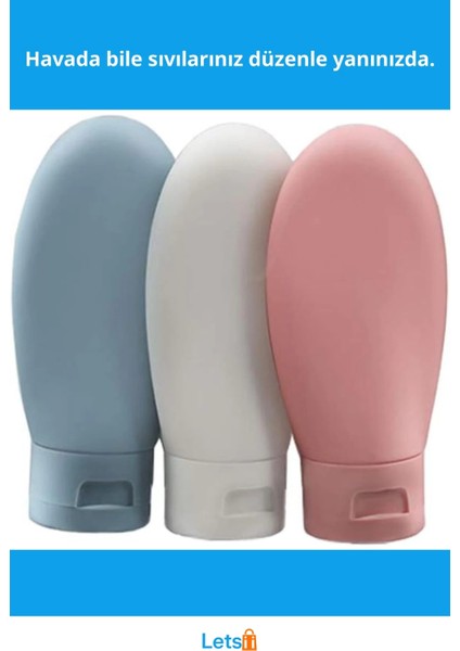 Seyahat Tipi Krem Kutusu 3 Adet Taşınabilir Bakım Ürünleri Düzenleyici fiyatları