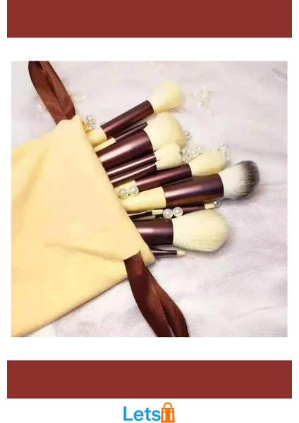 Yumuşak Kıllı Profesyonel Makyaj Fırçası Seti 13 Parça modelleri