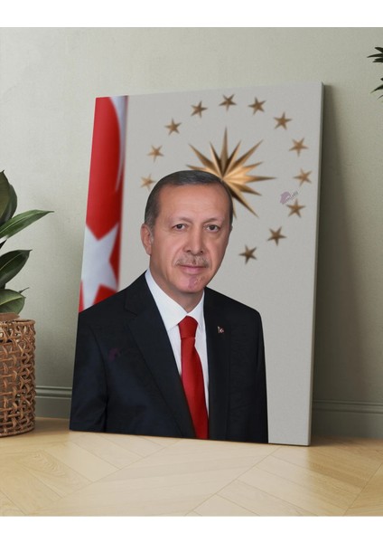Recep Tayyip Erdoğan Başkan Erdoğan Rte Kanvas Tablo modelleri