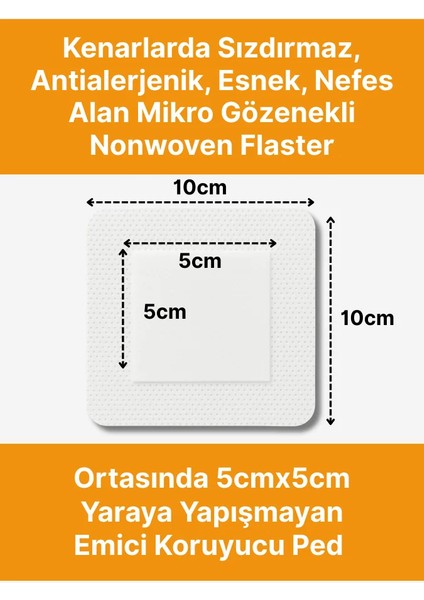 Steril Yara Pedi, 4 Kutu Kombo Paket,non-Woven Pansuman Yara Örtüsü, Steril Tekli Paketlerde 100 Adet fırsatları