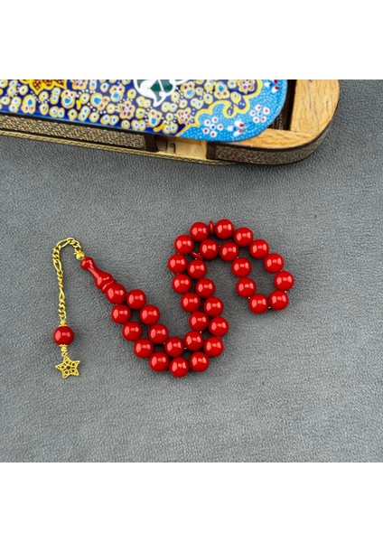 Altın Püskül Sıkma Kehribar