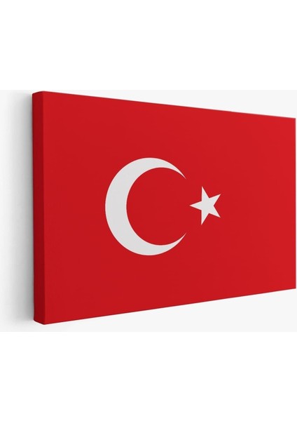 Türk Bayrağı Kanvas Tablo Ay Yıldız Tablo Türkiye modelleri