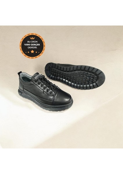 Oz-02 Hakiki Deri Kaymaz Lastikli Ortopedik Erkek Günlük Ayakkabı modelleri