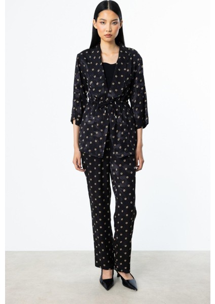 Beli Lastikli Desenli Pantolon fırsatları