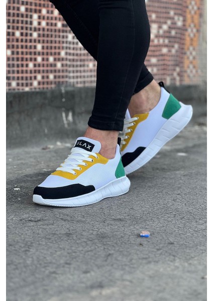 Beyaz Füme Triko Erkek Spor Ayakkabı modelleri