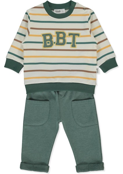 Iki Ip Sweat 2li Takım (Bebetto Boy Team) Yeşil