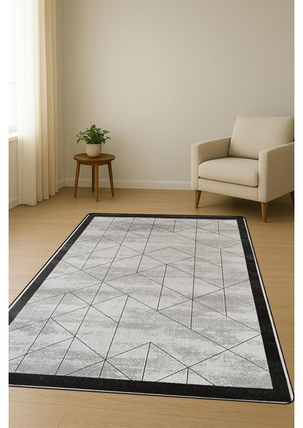 Modern Desenli Dijital Baskı Kaymaz Taban Halı H0291 fiyatları